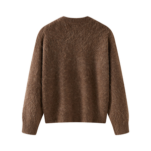เสื้อสเวตเชิ้ตคอกลมผ้าฝ้าย 100% แบบสั่งทำพิเศษสำหรับผู้ชาย พิมพ์ลายกราฟิกโลโก้ มีซับใน เหมาะสำหรับฤดูหนาว สวมใส่สบายๆ - Product Image 2