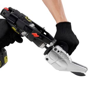Accessorio per Trapano con Testa Girevole a 360 Gradi per Taglio di Pannelli, Accessorio per Cesoie per Taglio Max. Cartongesso da 0,47 pollici, Fibra da 0,5 pollici OEM - Product Image 1