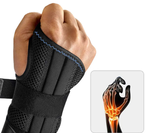 Wrist Brace Neoprene Breathable Eco-friendly Support with Buckle Closure for Adults Carpal Tunnel Sport Outdoor <b>Classic</b> Style - Product Image 2