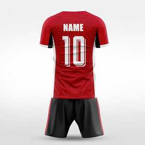 Conjunto de Camiseta y Pantalones Cortos de Fútbol Premium, Uniforme Deportivo Personalizado para Equipos de Fútbol - Product Image 2
