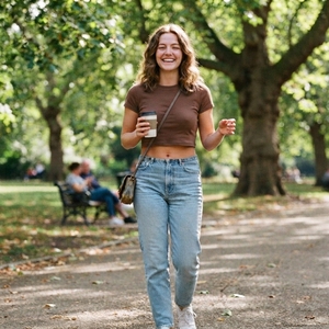 Haut court à manches courtes pour femme, col rond décontracté, vêtements basiques, fournisseur de vêtements personnalisés - Product Image 5