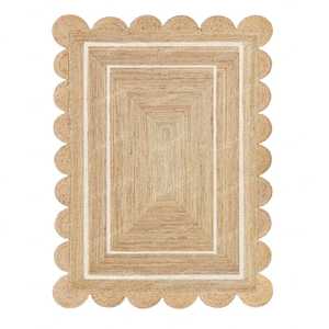Handmade <b>Jute</b> Braided <b>Rugs</b> Handmade Scallop <b>Jute</b> <b>Rugs</b> Scalloped <b>Jute</b> <b>Rugs</b> Braided <b>Jute</b> Area <b>Rugs</b> Handmade Braided <b>Jute</b> <b>Rugs</b> - Product Image 1