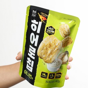 [Dailymeal] Snack protéiné croustillant à l'oignon, riche en fibres, cuisiné à la coréenne, Bokthing Hero Chip, Snack protéiné à l'oignon - Product Image 2