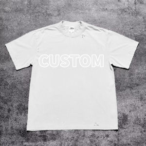 T-shirt en coton personnalisé avec impression DTG, style streetwear, vintage, effet délavé à l'acide - Product Image 3