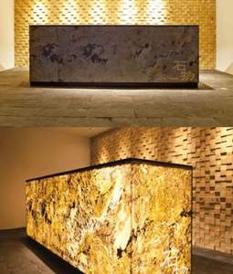 Dalles de pierre translucides naturelles à 100 %, 1-3 mm, blocs d'ardoise flexibles pour usage extérieur - Product Image 1