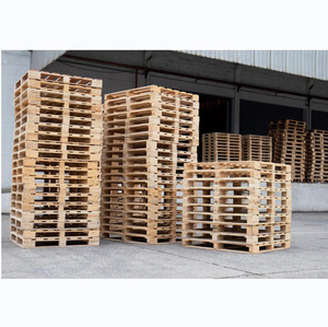 Palette en bois robuste pour le transport de marchandises en usine et les exportations commerciales - Product Image 4