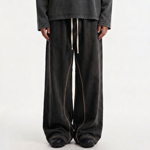 Bulk <b>jogger</b> pants supplier Relaxed <b>joggers</b> Casual <b>joggers</b> Heavy <b>fleece</b> <b>joggers</b> for wholesale buyers US - Product Image 3