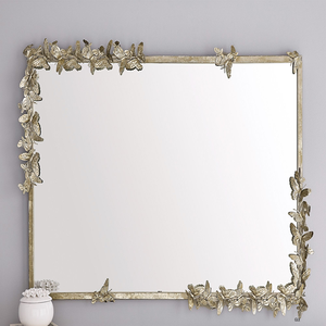 Miroir mural de chambre à coucher de qualité supérieure, forme ovale, grand miroir décoratif, design personnalisé disponible - Product Image 1