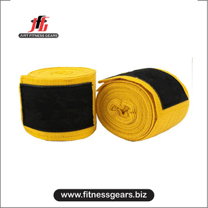Bandages de boxe personnalisés imprimés sur mesure, fabriqués en usine, les plus vendus, en coton, pour une fixation rapide. - Product Image 5