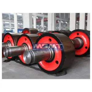 42crmo4 Big Casting Steel Cement Rotary Kiln 34crnimo6 Custom Steel Large Support Roller Shaft