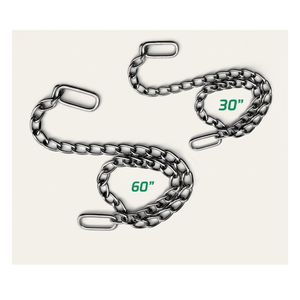 Ensemble de 2 pièces de qualité supérieure, instruments vétérinaires robustes, chaîne d'accouchement pour veaux de 30 et 60 pouces - Product Image 5