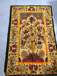 Gran Tapiz Mandala Art Deco Vibrante para Colgar en la Pared, Manta de Algodón Estilo Indio, Manta para Picnic, Tapete de Yoga, Decoración de Playa - Product Image 2