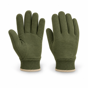 Cotton <b>Gloves</b> Full Texture Anti-Slip <b>Knit</b> Wrist General Purpose Durable Lightweight for Inspection Handling - Product Image 4