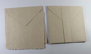Cameron Exports Personnalisation 250 Gsm Deck Led Edge Card Matching Envelop Recycled Handmade Paper Cotton Fiber Made Rajasthan - Product Image 5