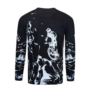 Jersey de Motocross de Manga Larga con Estampado Personalizado Más Vendido para Hombre en Diferentes Colores, Calidad Superior con Servicio OEM en Venta - Product Image 2