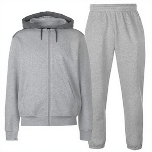 Fully Customized Breathable Casual 2-Piece Winter Tracksuit Set Thick Thermal <b>Fleece</b> <b>Joggers</b> Outfits - Product Image 3