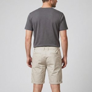 Shorts confortables à enfiler pour hommes, adaptés aux voyages de loisirs et à la tenue de tous les jours - Product Image 2