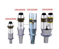 Transducteur de soudage par ultrasons piézoélectrique industriel 4200W 15kHz, soudeuse à ultrasons pour plastique 220V
