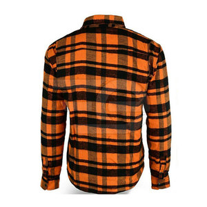 เสื้อเชิ้ตผ้าแฟลนเนลแขนยาวสำหรับผู้ชาย ลำลอง ผ้าฝ้ายเนื้อนุ่ม ลายตาราง สวมใส่สบาย ติดกระดุม  ทันสมัย เหมาะสำหรับใส่ทำงานหรือทำกิจกรรมกลางแจ้ง - Product Image 2