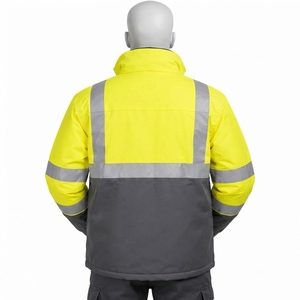 Ropa de Trabajo Resistente, Diseño Ligero y Cómodo, Chaqueta de Seguridad Industrial para Exteriores, Prenda Exterior Reflectante Personalizada - Product Image 2