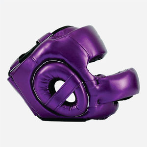 High Quality Leather <b>Head</b> Guard for Boxing MMA MuayThai Kickboxing Karate Taekwondo-Customizable Sizes & Colors - Product Image 2