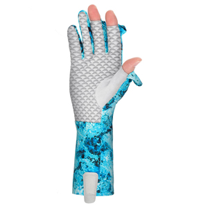 Gants de pêche haut de gamme, doux, confortables, imperméables, protection UV, fournisseur, fabricant, prix bas, OEM personnalisé - Product Image 6