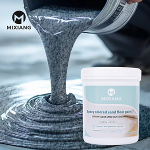 Epoxy Colored Sand Floor <b>Paint</b> MX1 Commercial Public Areas Waterproof Strong Alkali Resistant Wear Pressure Resistant Boat <b>Paint</b> - Product Image 1
