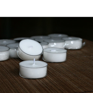 Purple T <b>Light</b> Scented Floating <b>Tea</b> <b>Light</b> Candles with Metal Jar for Christmas Home Hotel Restaurant Decor - Product Image 3