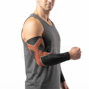 Manchons de bras sur mesure respirants et écologiques en Spandex/Polyester, texture lisse, contrôle de l'humidité, confort extensible pour une utilisation active - Product Image 4