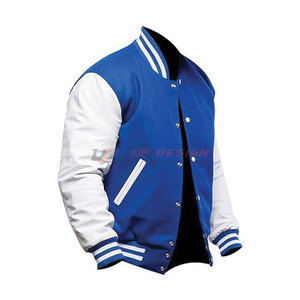 Chaqueta Letterman de Invierno para Hombre, Manga Larga, Alta Calidad, con Cuello Alto, Logotipo Personalizado, Diseño Transpirable y Ecológico, Superventas - Product Image 2