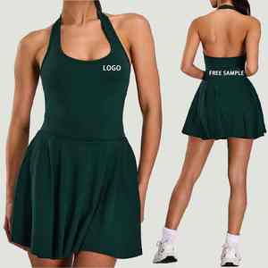 Tenue de tennis élégante, légère, confortable, respirante, sans couture, flexible, élégante, durable, pour femmes actives - Product Image 4