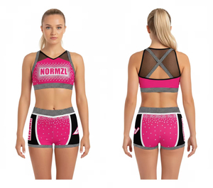 Women's Running Yoga Gym Sport Biker Butterfly Mid Waist Elastic Waist Spandex Quick Dry Shorts Tennis Summer Youth <b>Flowy</b> - Product Image 3