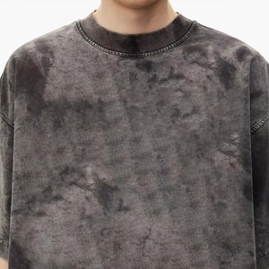 Men’s Casual Slim Fit Stonewashed T-Shirt Polyester Cotton Crew Neck Short Sleeve Tee Available Multiple Sizes for Everyday Wear - Product Image 2