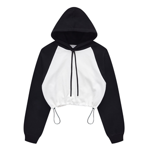 Sudadera con Capucha para Mujer, Top Corto Popular, Sudaderas con Diseño Personalizado, Sudaderas Casuales para Chicas Jóvenes - Product Image 1