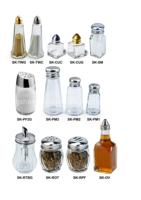 Distributeurs de verre, salières, poivrières, distributeurs d'huile en verre de qualité alimentaire, shakers Henry pour la restauration, usage domestique, 1440 pièces, 30