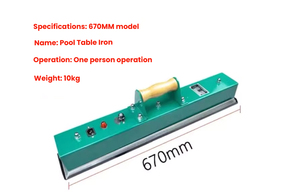 Bàn bida siêu dài 1780mm chất lượng cao, giá rẻ, chất liệu vải nhôm sắt - Product Image 3