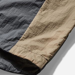 Veste de pluie bomber sportive imperméable pour homme, coupe-vent en polyester à capuche, style urbain, printemps, logo personnalisé, veste d'extérieur - Product Image 4