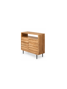 Mueble Minimalista de Alta Calidad, Gabinete de Almacenamiento de Madera con Cajones y Estante Abierto para Oficina en Casa o Dormitorio - Product Image 5