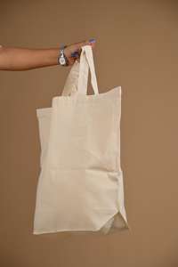 Customizable High Quality 100% Cotton Canvas Letter Beauty Cosmetic <b>Case</b> Handled Design Eco-Friendly GOTS Certified Reusable - Product Image 5