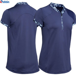 Polo de golf de manga corta de poliéster para mujer, oferta especial de verano, polo personalizado con bordado, uniforme, sublimación, top corto para mujer - Product Image 5