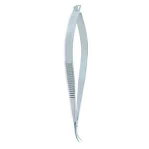 Ciseaux chirurgicaux microscopiques manuels de qualité supérieure en acier inoxydable avec lames angulées et pointe incurvée – Kit d'instruments - Product Image 5