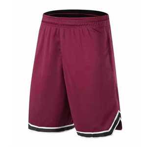 Shorts de basketball décontractés personnalisés pour hommes, en coton et maille, élastiques, unis, séchage rapide, respirants, imperméables, pour le sport – Vente en gros - Product Image 2