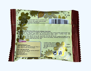 ATELA 150g Halal Biscuits Sweet Crispy Sesame Flavored Crackers FMCG Box and Carton Sachet Packaging - Product Image 6