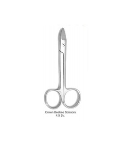 Tijeras Bebee de Acero Inoxidable con Punta Curva/Recta - Product Image 2