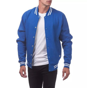 New Wholesale Varsity <b>Jackets</b> For <b>Men</b> and Comfortable Winter Wear Baseball Style With Knitted And Ribbed Varisty <b>Jacket</b> - Product Image 5