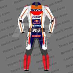 2022 Honda Repsol for MotoGP Leather Suit Marc Marquez Inspired Motorcycle & Auto Racing Wear