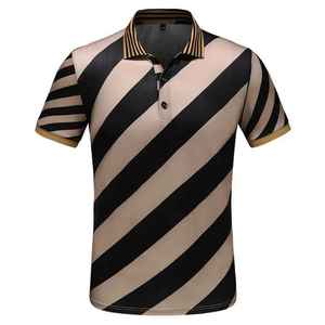 Premium Finish Full Coverage Print Men Elegant Wear High Quality Personalized Fashion Outfit Printing Sublimation <b>Polo</b> Shirt - Product Image 1