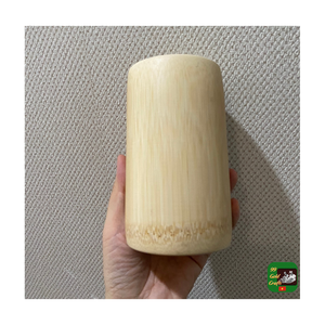Tasse en bambou naturel jetable ou réutilisable, tasse à thé en bambou artisanale, tasse à thé en bois naturel - Product Image 1