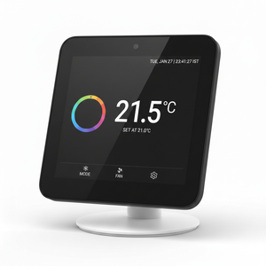 Termostato Inteligente con IA para Control Climático Adaptativo, Marca OEM, Hecho en EE. UU., Optimización del Consumo de Energía e Integración con Hogar Inteligente - Product Image 2