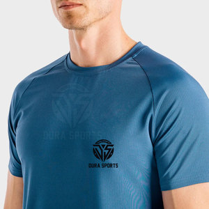 Camisetas de gimnasio estampadas de último diseño para hombre, precio al por mayor, corte holgado, fabricadas en fábrica, camisetas de gimnasio para hombre adulto - Product Image 2